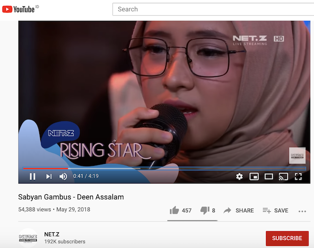 [Cek Fakta] Nissa Sabyan Membuat Juri Amerika Menangis? Ini Faktanya