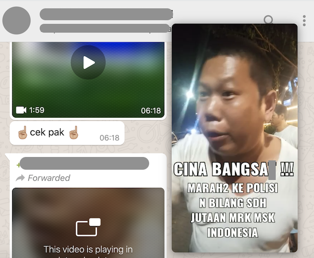 [Cek Fakta] Viral Pria Tiongkok Memarahi Polisi? Begini Faktanya