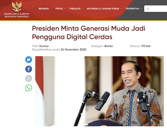 [Cek Fakta] Presiden Jokowi Dikabarkan Meninggal Dunia? Ini Faktanya