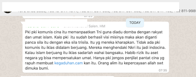 [Cek Fakta] PKI Manfaatkan TNI Adu Domba Rakyat? Ini Faktanya