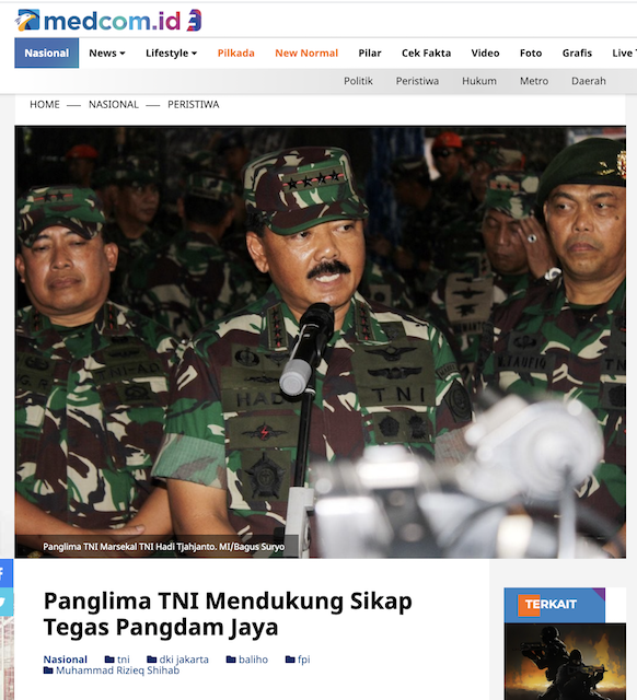 [Cek Fakta] PKI Manfaatkan TNI Adu Domba Rakyat? Ini Faktanya