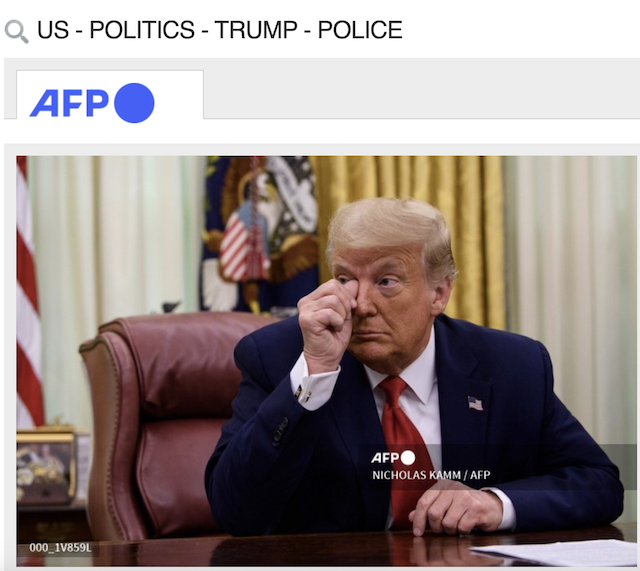 [Cek Fakta] Trump Menangis Usai Kalah Pilpres AS? Ini Faktanya
