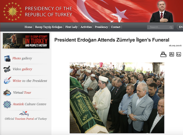 [Cek Fakta] Erdogan Menandu Keranda Jenazah Muazin Masjid Istanbul? Ini Faktanya