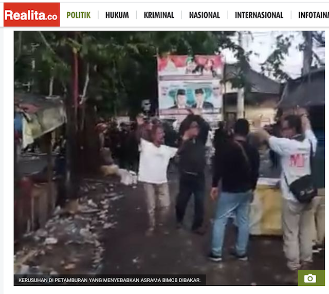 [Cek Fakta] Benarkah Ini Video Polisi Lepaskan Tembakan di Petamburan Kemarin? Cek Faktanya