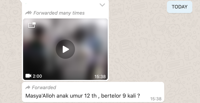 [Cek Fakta] Benarkah Bocah Belasan Tahun di Gowa Sulawesi Selatan Ini Bisa Bertelur? Cek Faktanya