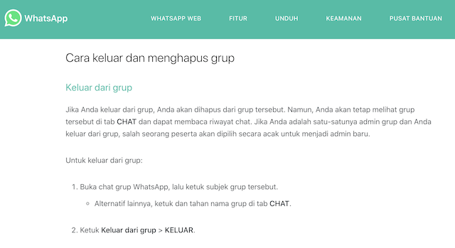 [Cek Fakta] Beredar Info jika Gabung Grup WhatsApp Milik ISIS Ini tidak Bisa Keluar Lagi? Cek Faktanya
