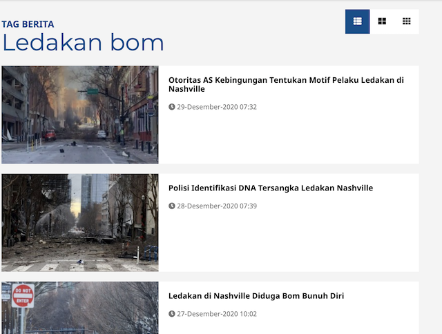 [Cek Fakta] Tak Ada Satupun Media Memberitakan Aksi Terorisme di Hari Natal Amerika? Ini Faktanya