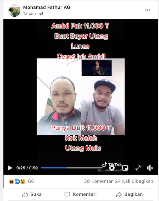 [Cek Fakta] 2021, Masih Gagal Paham Konteks Rp11 Ribu Triliun yang Dimaksud Jokowi? Simak Faktanya