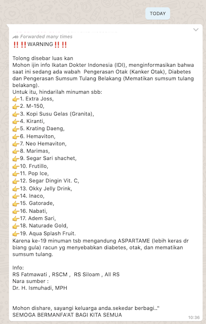 [Cek Fakta] IDI Sebut saat Ini Ada Wabah Kanker Otak? Simak Faktanya