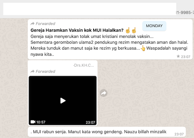 [Cek Fakta] Gereja Haramkan Vaksin? Ini Faktanya
