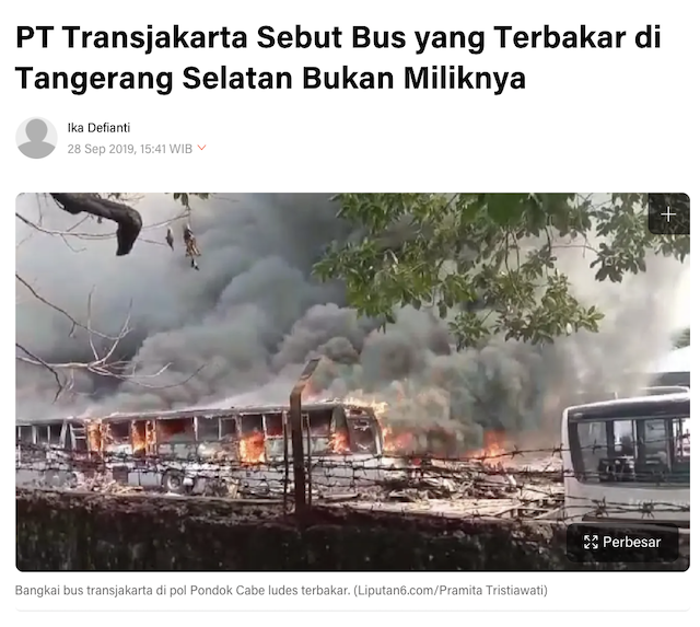 [Cek Fakta] Video Jokowi-Ahok Sukses Hilangkan Barang Bukti Korupsi di Kasus Bus Transjakarta? Ini Faktanya