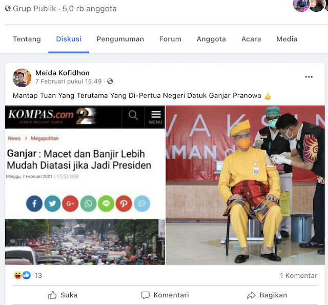 [Cek Fakta] Ganjar Sebut Macet dan Banjir Lebih Mudah Diatasi jika jadi Presiden? Ini Faktanya