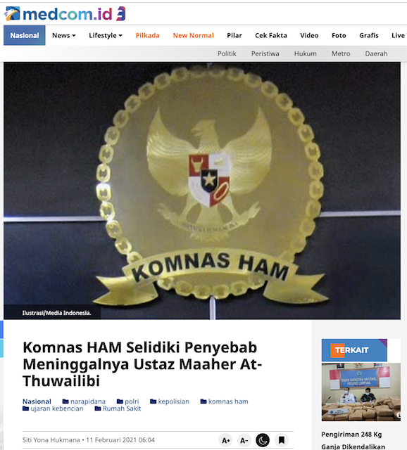 [Cek Fakta] Ustaz Maaher At-Thuwailibi Meninggal karena Disuntik Vaksin? Ini Faktanya