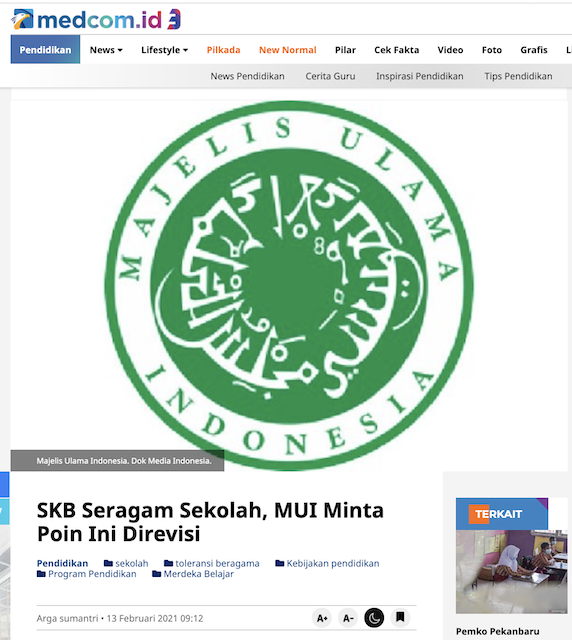 [Cek Fakta] Muncul SK Menteri Agama Larang Bahasa Arab? Ini Faktanya