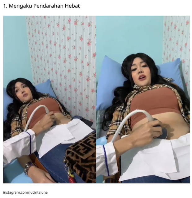 [Cek Fakta] Beredar Foto Hasil USG Lucinta Luna? Ini Faktanya