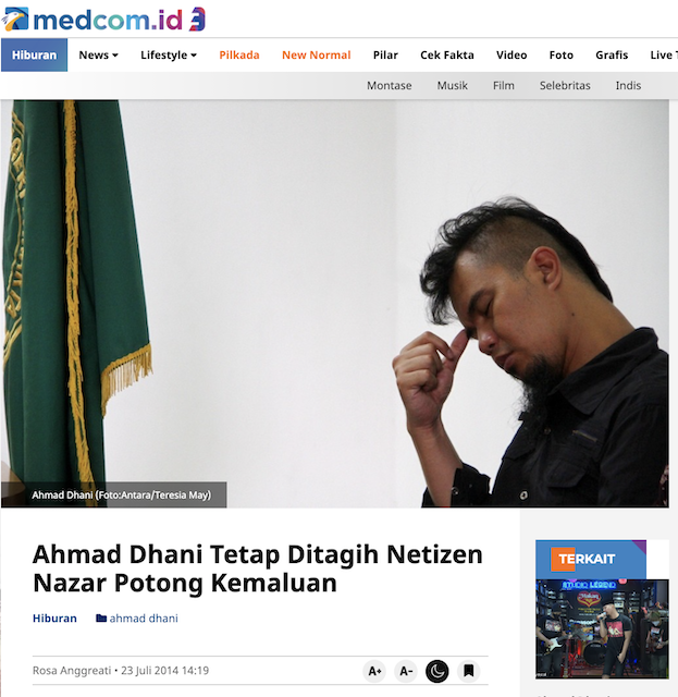 [Cek Fakta] Ahmad Dhani Janji Potong Kemaluan jika Jokowi Terpilih di Pilpres 2019? Ini Faktanya