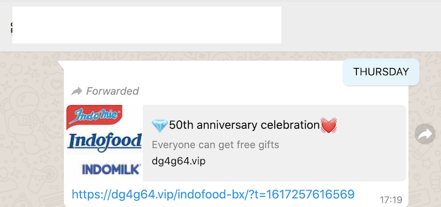 [Cek Fakta] Indofood Rayakan Ulang Tahun ke-50 dengan Berbagi Ribuan Jam Tangan Pintar? Ini Faktanya