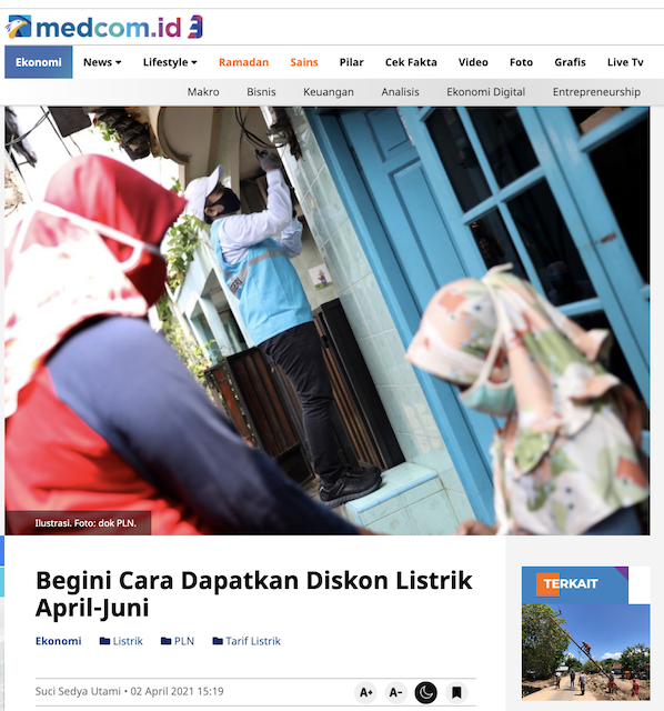 [Cek Fakta] Link Survei PLN untuk Klaim Subsidi Listrik 450 VA dan 900 VA? Ini Faktanya