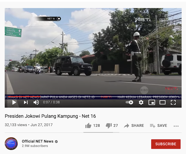 [Cek Fakta] Video Jokowi Langgar Aturan Larangan Mudik? Ini Faktanya
