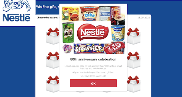 [Cek Fakta] Beredar Link Survei Berhadiah Perayaan Ulang Tahun ke-80 Nestle? Ini Faktanya