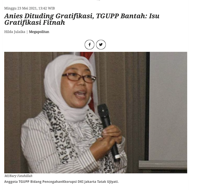 [Cek Fakta] Anies Dapat Rumah Pinjaman Seumur Hidup dari Pengembang? Ini Faktanya