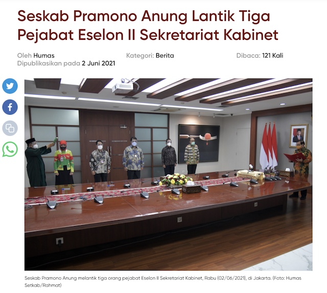 [Cek Fakta] Akun Facebook Ini Sebut Presiden Jokowi Wafat, Hoaks