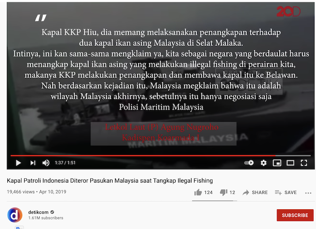 [Cek Fakta] Video Pasukan Malaysia Kejar Kapal TNI di Lautan Indonesia? Ini Faktanya