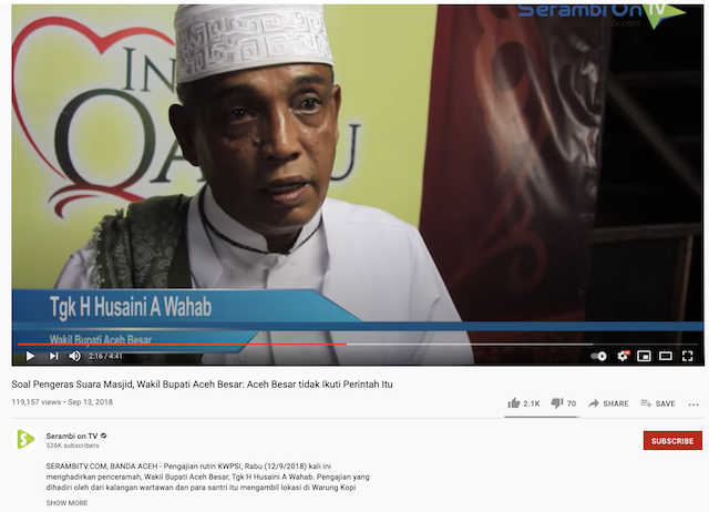 [Cek Fakta] Video Pejabat di Aceh Menolak Aturan Pemerintah Pusat? Ini Faktanya