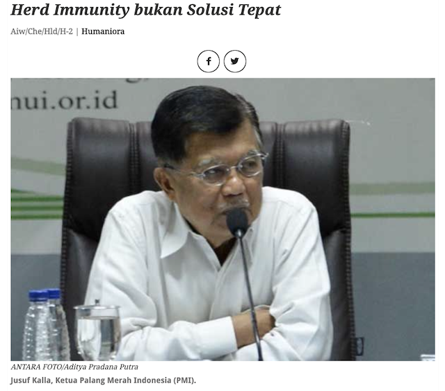 [Cek Fakta] Vaksinasi Bukan Solusi Mengendalikan Pandemi Melaikan <i>Herd</i> <i>Immunity</i> ? Ini Faktanya