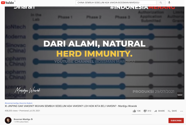 [Cek Fakta] Vaksinasi Bukan Solusi Mengendalikan Pandemi Melaikan <i>Herd</i> <i>Immunity</i> ? Ini Faktanya