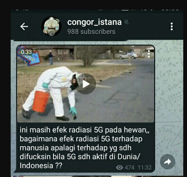 [Cek Fakta] Beredar Video Hewan Mati Bergelimpangan Diklaim karena Efek Radiasi 5G? Ini Faktanya