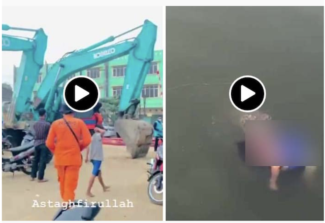 [Cek Fakta] Video Perempuan Tewas Dimakan Buaya di Sungai Musi Palembang Hoaks, Begini Faktanya