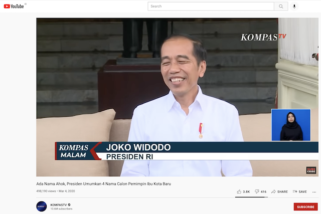 [Cek Fakta] Jokowi Pilih Ahok Jadi Plt Gubernur DKI Jakarta? Ini Faktanya