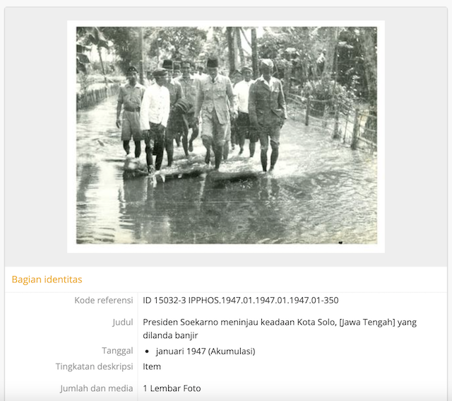 [Cek Fakta] Beredar Foto Banjir di Jakarta Era Presiden Soekarno? Ini Faktanya
