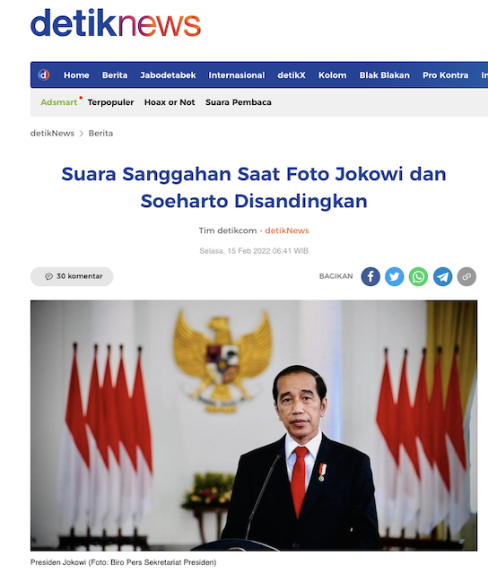 [Cek Fakta] Jokowi Dikabarkan Mau Menjabat Tiga Periode Jika Dipaksa Rakyat? Cek Dulu Faktanya