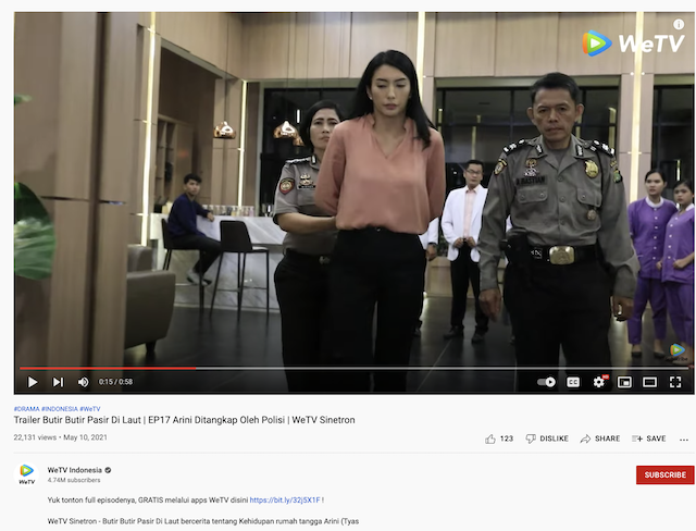 [Cek Fakta] Video Mirip Tyas Mirasih Ditangkap Polisi Dikaitkan dengan Kasus Tangmo Nida? Ini Faktanya