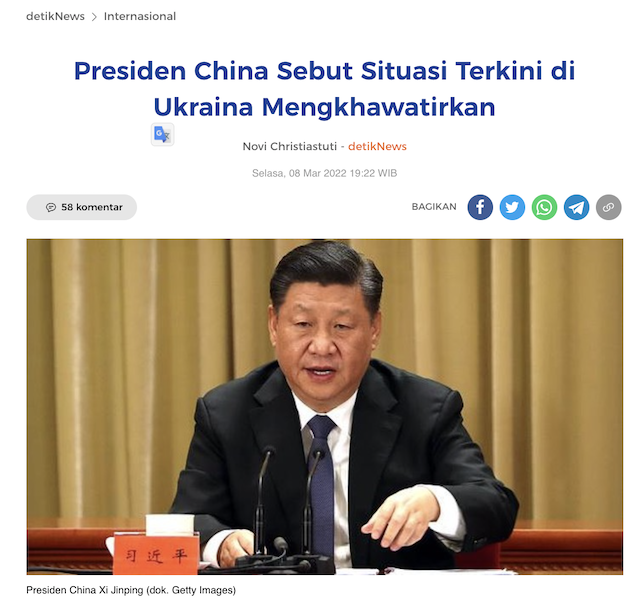[Cek Fakta] Xi Jinping Sebut Tiongkok Siap Biayai Pembangunan Kiblat Baru Umat Islam Nusantara? Ini Faktanya