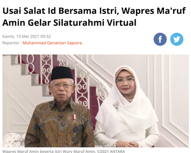 [Cek Fakta] Kabar Ma’ruf Amin Sebut Uang Haji Dipakai Dulu untuk Bangun IKN dan Infrastruktur Hoaks, Begini Faktanya