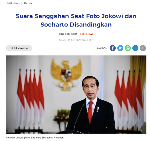 [Cek Fakta] Jokowi tak Minat Tiga Periode kecuali Dipaksa Rakyat? Ini Faktanya