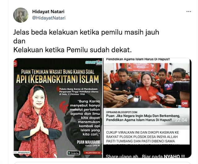 [Cek Fakta] Puan Maharani Sebut Pendidikan Agama Islam harus Dihapus jika Ingin Negara Maju dan Berkembang? Ini Faktanya