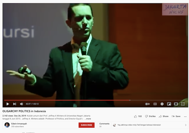 [Cek Fakta] Video Agen CIA Mendoktrin Mahasiswa untuk Berdemo Dan Melawan Pemerintah? Begini Faktanya