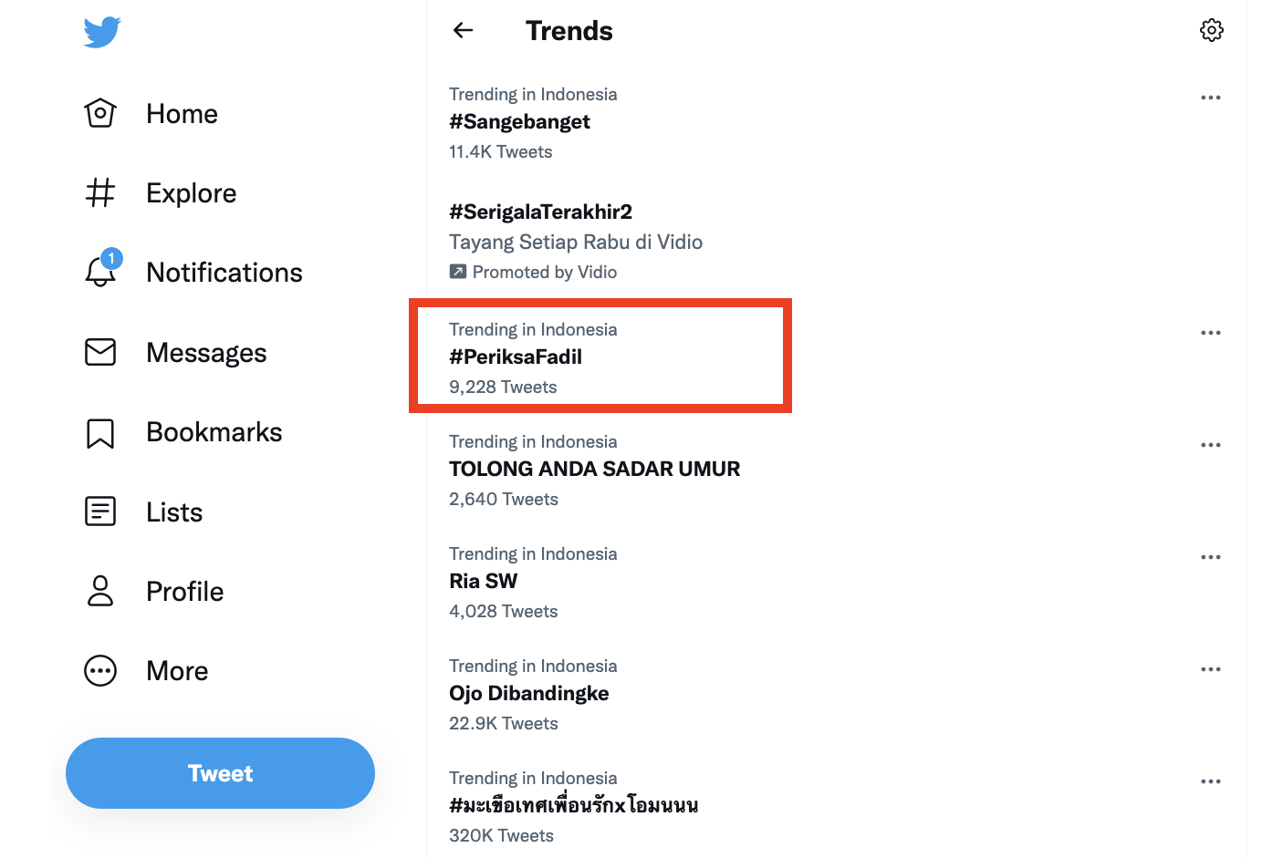 Lagi! Tagar Periksa Fadil Imran Trending di Twitter, Buntut Kasus Tewasnya Brigadir J