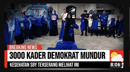 [Cek Fakta] AHY Panik 3000 Kader Partai Demokrat Mundur? Begini Faktanya