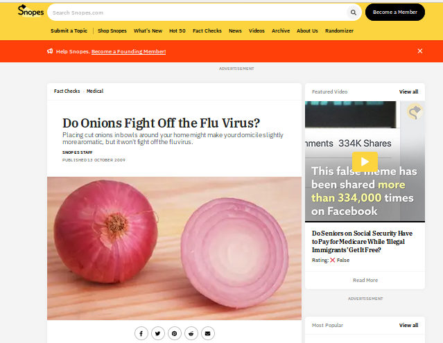 [Cek Fakta] Benarkah Irisan Bawang Merah Dapat Menyerap dan Membunuh Virus Korona? Hoaks
