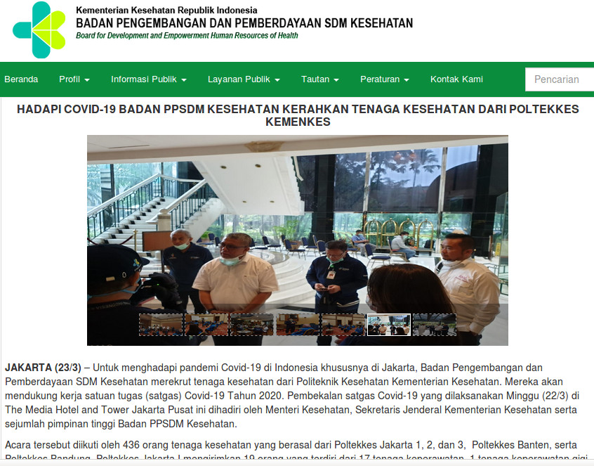 [Cek Fakta] Rekrutmen Volunter Penanganan Pasien Covid-19 Melalui Dokter Irna dari Kemenkes? Hoaks