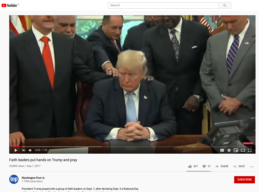 [Cek Fakta] Video Donald Trump Dirukiah karena Stres Menghadapi Pandemi Covid-19 Hoaks, Ini Faktanya