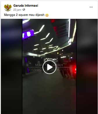 [Cek Fakta] Beredar Video Penjarahan di Mangga Dua Squre pada Malam Hari? Ini Faktanya