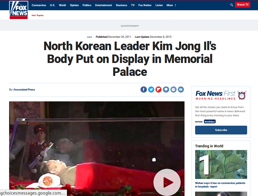 [Cek Fakta] Foto Jenazah Kim Jong Un Beredar, Ini Faktanya