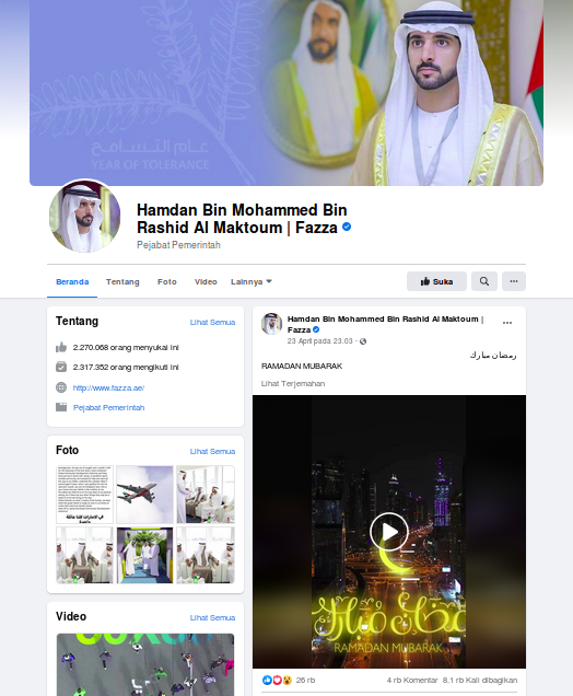 [Cek Fakta] Pangeran Dubai Bagi-Bagi Uang dan Kepingan Emas di Tengah Pendemi Covid-19? Ini Faktanya