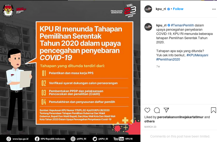 [Cek Fakta] Beredar Poster Tahapan Pilkada Terbaru? Ini Faktanya